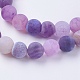 Natural Weathered Agate Beads Strands UK-G-G589-8mm-06-5