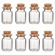 Glass Wishing Bottle Bead Containers UK-CON-Q012-1
