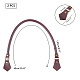 Cowhide Leather Cord Bag Handles UK-FIND-WH0046-02B-2