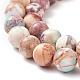 Natural Imperial Jasper Beads Strands UK-G-E358-8m-01-2