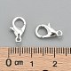 Zinc Alloy Lobster Claw Clasps UK-E502Y-S-3
