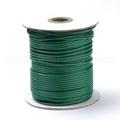 Braided Korean Waxed Polyester Cords UK-YC-T002-1.0mm-120-1