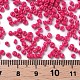 Baking Paint Glass Seed Beads UK-SEED-S001-K5-3