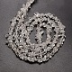 Natural Quartz Crystal Beads Strands UK-G-P035-16-3