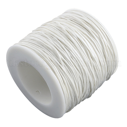 Eco-Friendly Waxed Cotton Thread Cords UK-YC-R008-1.0mm-101-1
