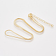 Brass Snake Chain Necklaces UK-X-MAK-T006-10A-G-1