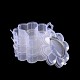 3 Layers Total of 14 Compartments Flower Shaped Plastic Bead Storage Containers UK-CON-L001-06-3