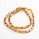 AB Color Plated Faceted Cuboid Electroplate Glass Beads Strands UK-EGLA-F111-A05-K-2