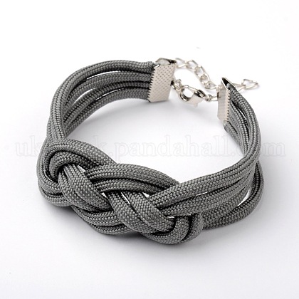 Braided Cord Bracelets UK-BJEW-JB01559-03-1