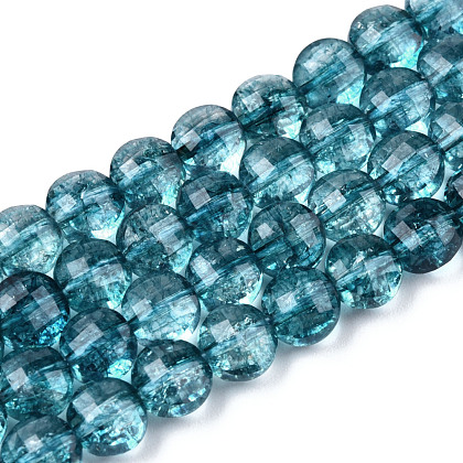 Natural Kyanite/Cyanite/Disthene Beads Strands UK-G-T108-06-1