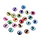 Half Round/Dome Dragon Eye Printed Glass Cabochons&nbsp;UK-X-GGLA-A002-18mm-AB-1