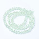 Electroplate Glass Beads Strands UK-EGLA-A034-J4mm-B03-2