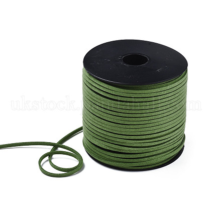 Eco-Friendly Faux Suede Cord UK-LW-R007-3.0mm-1037-1