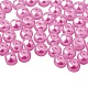 Pearlized Eco-Friendly Dyed Glass Pearl Round Bead UK-HY-PH0002-16-B-1