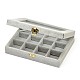 Wooden Rectangle Jewelry Boxes UK-OBOX-L001-04D-3