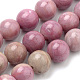 Natural Rhodonite Beads Strands UK-G-S259-08-8mm-1