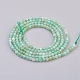 Natural Australia Jade/Chrysoprase Beads Strands UK-G-F568-079-2mm-2