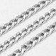 Aluminium Twisted Chains Curb Chains UK-X-CHA-K1631-7-1