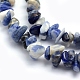 Natural Sodalite Beads Strands UK-X-G-P332-21-2