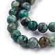 Natural African Turquoise(Jasper) Beads Strands UK-TURQ-G037-8mm-3
