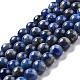 Natural Lapis Lazuli Round Beads Strands UK-G-I181-09-8mm-1
