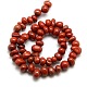 Natural Red Jasper Beads Strands UK-G-P029-01-K-2