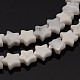 Synthetic Howlite Beads Strands UK-G-M201-39-8MM-K-1