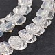 AB Color Plated Faceted Diamond Glass Bead Strands UK-EGLA-J084-AB01-K-1