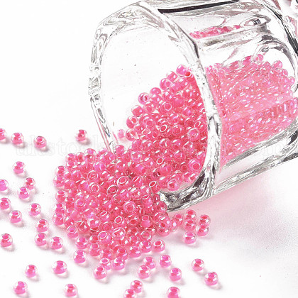 11/0 Grade A Transparent Glass Seed Beads UK-X-SEED-N001-F-242-1