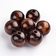 Natural Wood Beads UK-TB25MMY-6-1