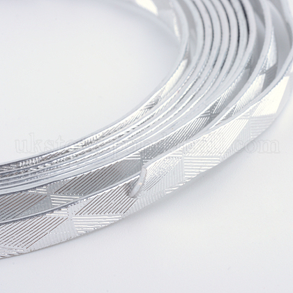 Textured Aluminum Wire UK-AW-R008-10m-01-1