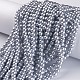 Glass Pearl Beads Strands UK-HY-6D-B18-4