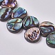 Abalone Shell/Paua Shell Beads Strands UK-BSHE-L043-03-2
