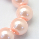 Baking Painted Pearlized Glass Pearl Round Bead Strands UK-HY-Q003-6mm-05-3