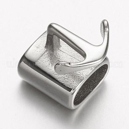 304 Stainless Steel Anchor Hook Clasps UK-STAS-E133-015P-1
