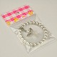 Lovely Wedding Dress Angel Bracelets for Kids UK-BJEW-JB00727-19-3
