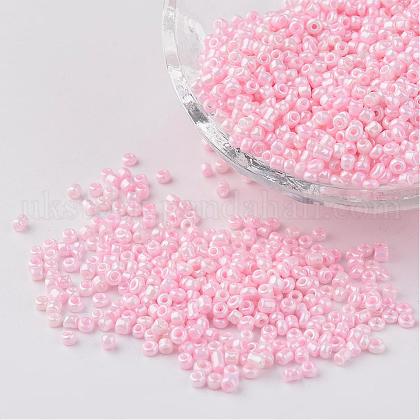 12/0 Opaque Colours Round Glass Seed Beads UK-X-SEED-A010-2mm-55-1