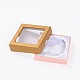 Square Shaped PVC Cardboard Satin Bracelet Bangle Boxes for Gift Packaging UK-CBOX-O001-01-3