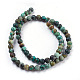 Natural African Turquoise(Jasper) Beads Strands UK-TURQ-G037-6mm-2