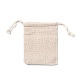 Cotton Packing Pouches Drawstring Bags UK-ABAG-R011-8x10-4