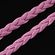 Braided Imitation Leather Cords UK-LC-S002-5mm-06-2