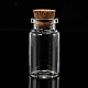 Clear Glass Jar Wishing Bottles Vials with Cork UK-X-AJEW-H004-7-2