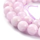 Grade A Natural Kunzite Beads Strands UK-G-M372-01A-2