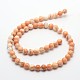 Giant Clam Shell Beads Strands UK-GSHE-N001-07-8mm-K-3