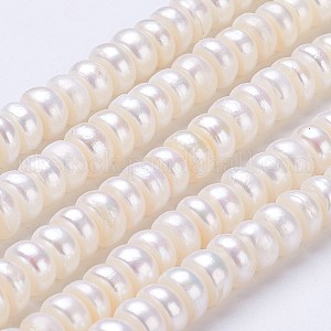 Natural Cultured Freshwater Pearl Beads Strands UK-PEAR-P002-17