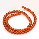 Natural Carnelian Beads Strands UK-GSR6mmC060-1-K-3