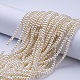 Glass Pearl Beads Strands UK-HY-4D-B02-1-4
