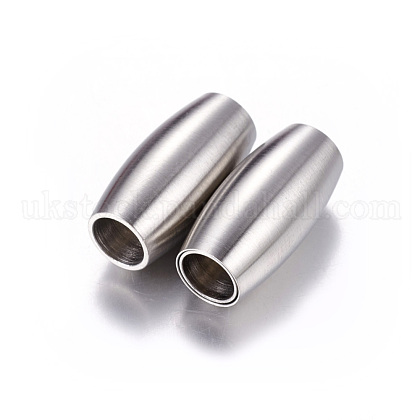 304 Stainless Steel Magnetic Clasps UK-STAS-E006-33-1