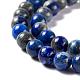 Natural Lapis Lazuli Round Beads Strands UK-G-I181-09-6mm-3