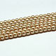 Eco-Friendly Dyed Glass Pearl Round Bead Strands UK-X-HY-A002-10mm-RB019-2
